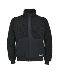 WAHLSTEN ILKA VÄLIKERROS PILE FLEECE TAKKI, MUSTA
